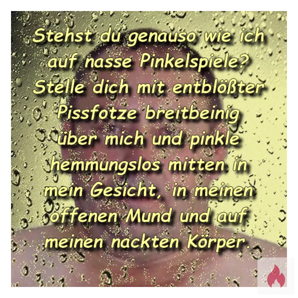 Suche leck-, blase- und pinkelfreudige tabulose Frau. - Rheinland-Pfalz / Rhein-Pfalz-Kreis - Kontaktanzeige