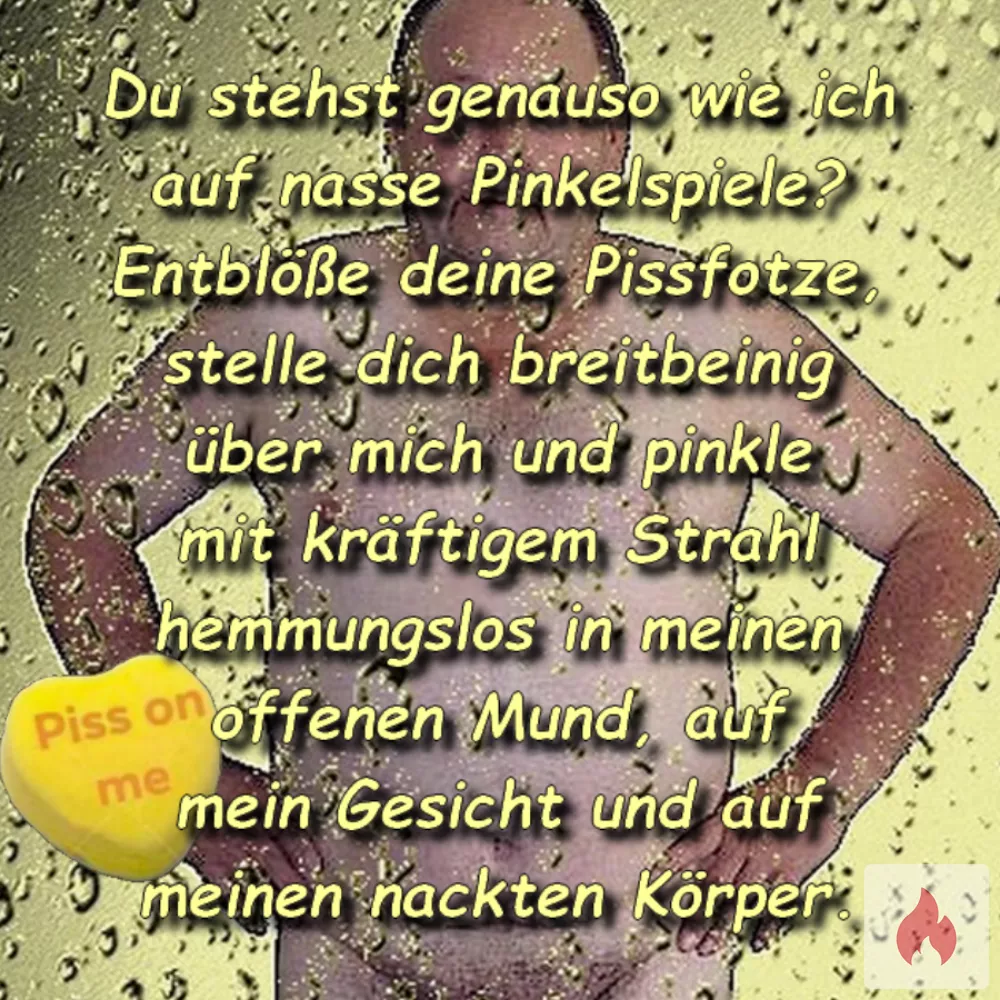 Suche tabulose Pissfotze für nasse Pinkelspiele a/p. - Rheinland-Pfalz / Rhein-Pfalz-Kreis - Kontaktanzeige