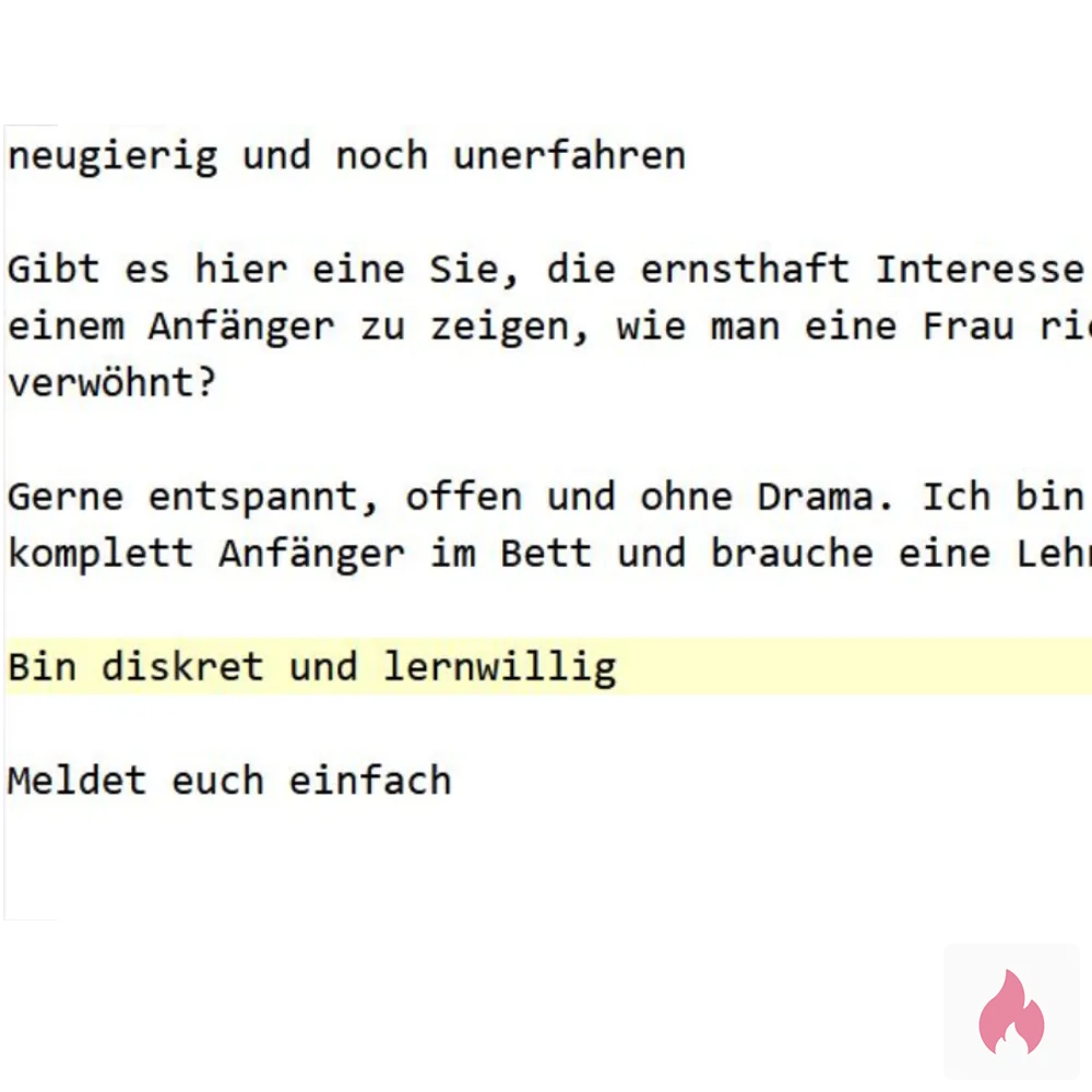 neugierig und noch unerfahren  - Bayern / Landkreis Miltenberg - Kontaktanzeige