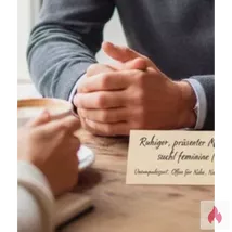 Ruhiger, präsenter Mann (50) sucht feminine Nähe