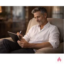 Der Mann, der die richtigen Worte findet.