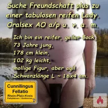 Suche Freundschaft plus zu der reifen Lady ab 50 Jahre.