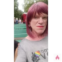 Ich zeige mich als Crossdresser in der Öffentlichkeit. 