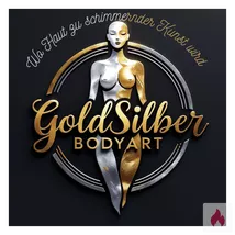 Gold Silber – sei das Kunstwerk! Bodypainting Abenteuer