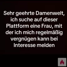 Frau für Spaß gesucht