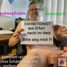 Nackt in Erfurt - private Nacktbilder