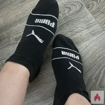 Glänzende Puma Sportsocken 